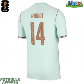 Frankrike Adrien Rabiot #14 Bortatröja VM 2026 Kortärmad